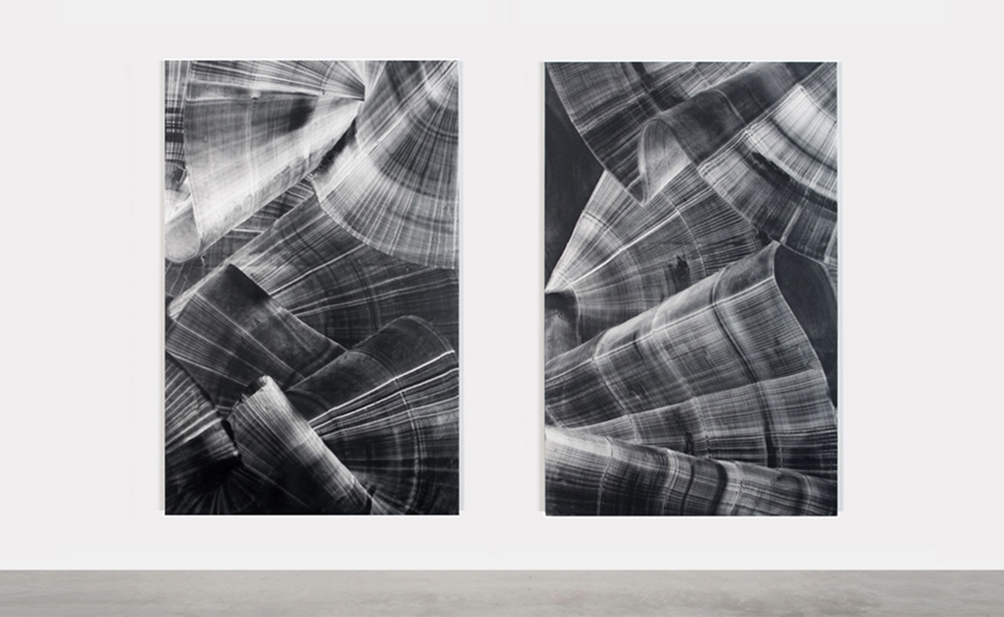 Pahoeoe; Svartifoss, 2018 Juan Carlos Nadal Pintura contemporánea basada en el gesto y la acción