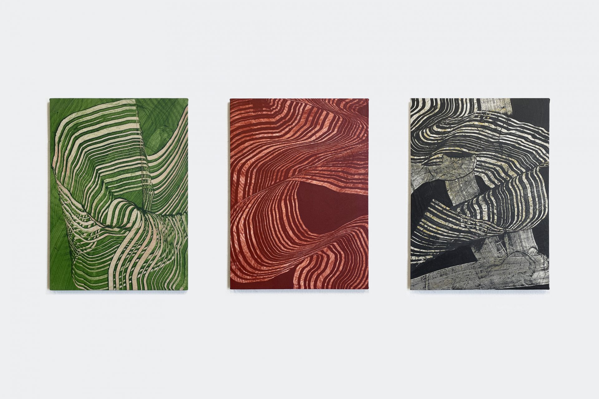 Vestigios, 2022 Juan Carlos Nadal Pintura contemporánea basada en el gesto y la acción