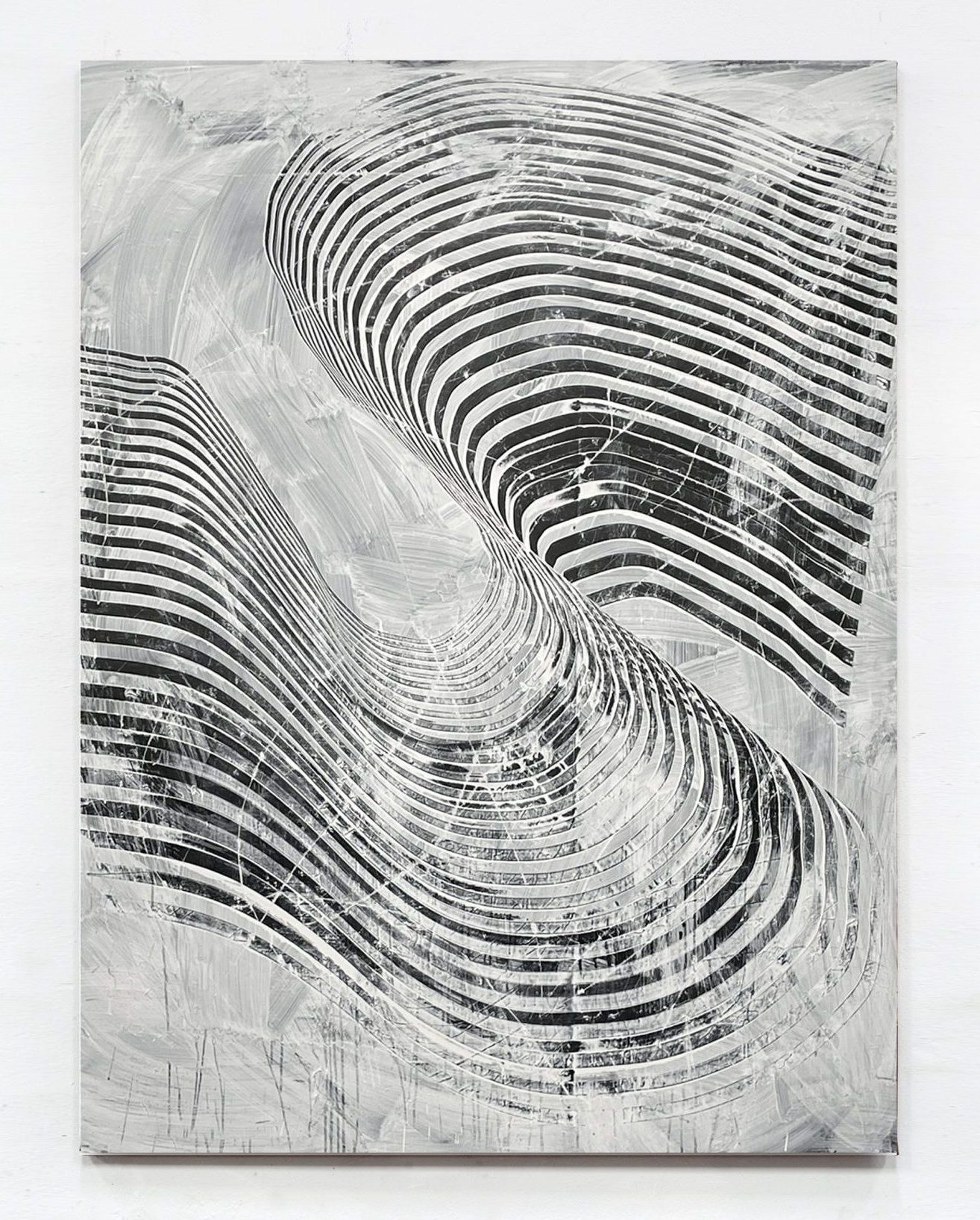 Virginis, 2024 Juan Carlos Nadal Pintura contemporánea basada en el gesto y la acción