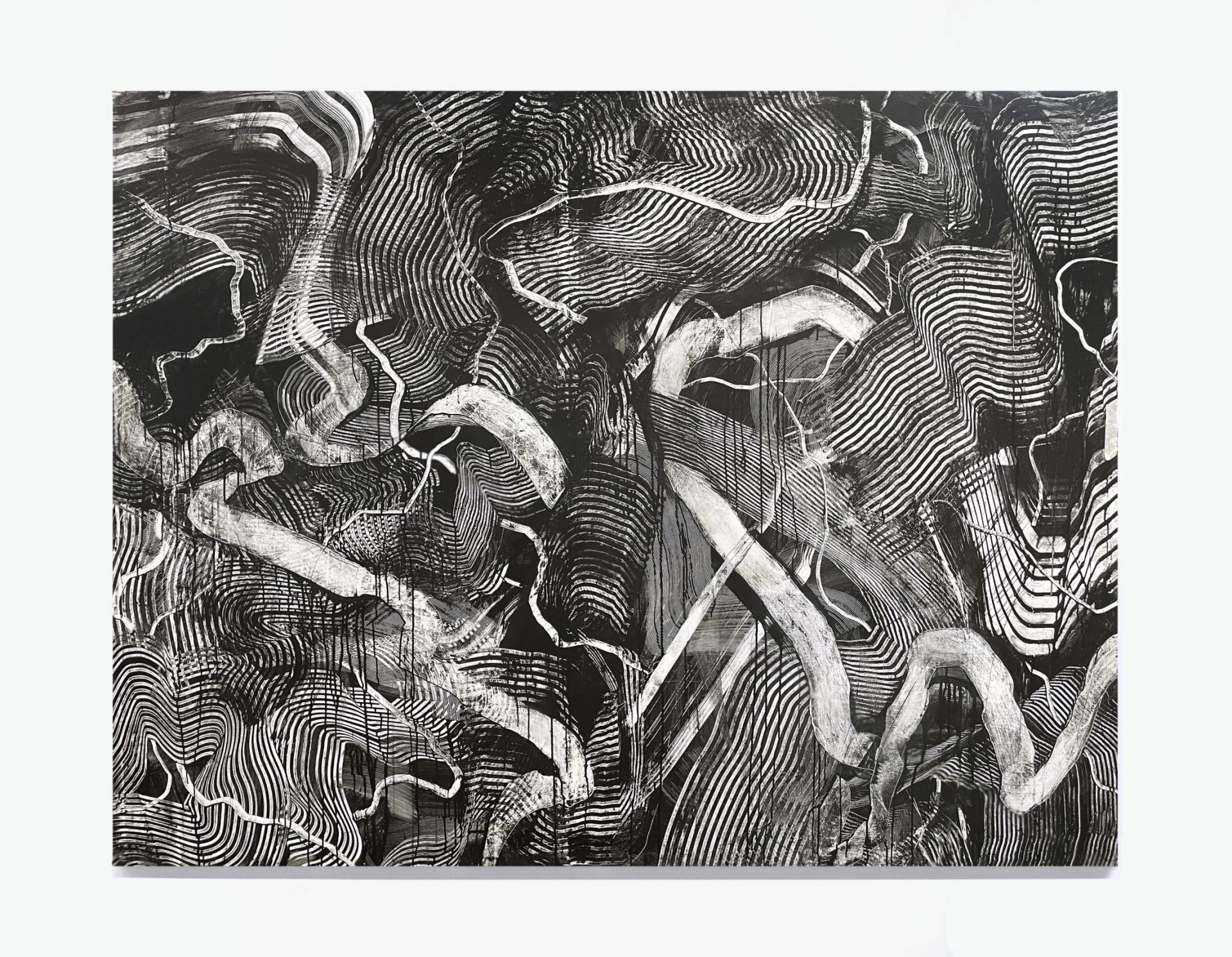 Emboscado, 2025 Juan Carlos Nadal Pintura contemporánea basada en el gesto y la acción