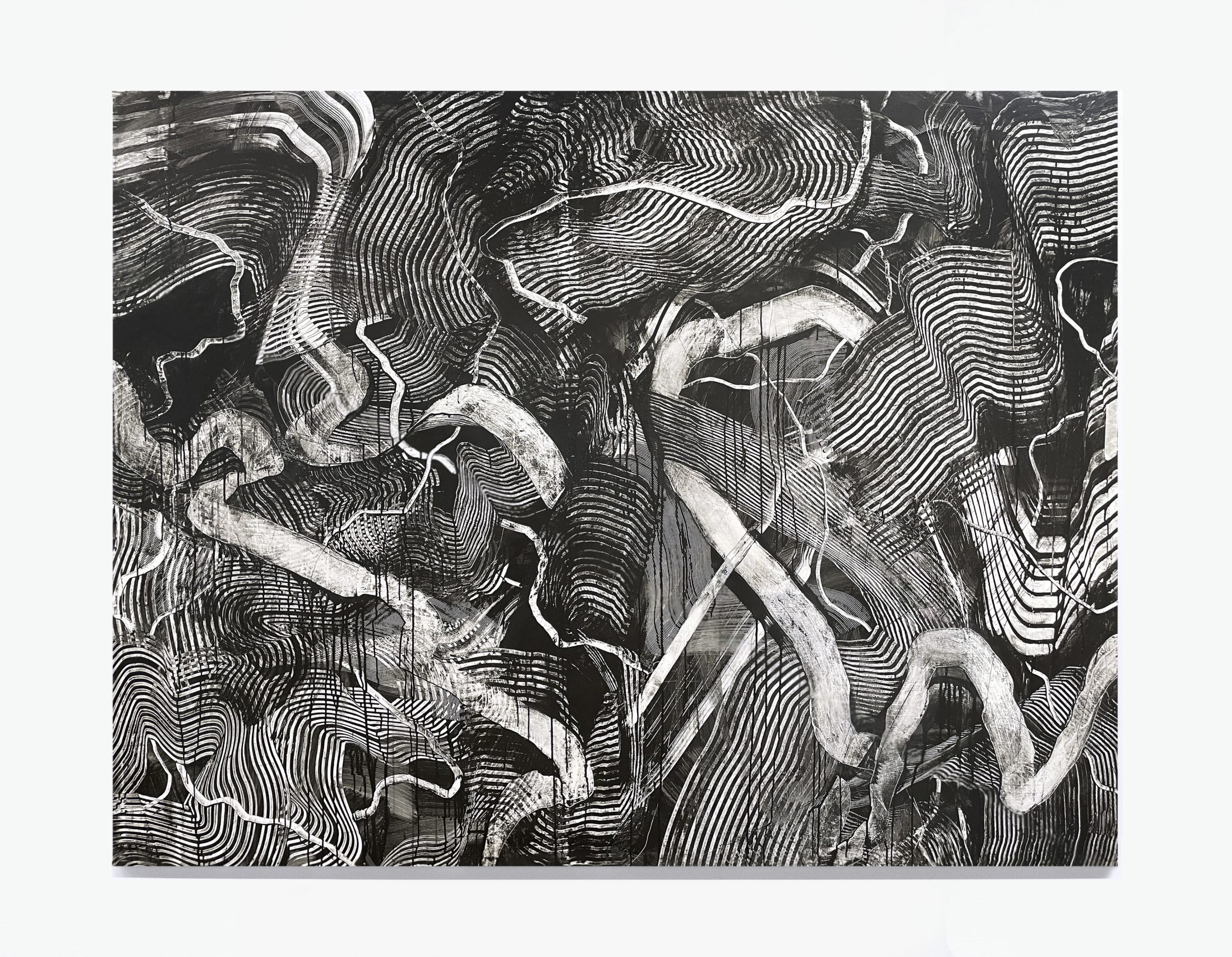 Emboscado, 2025 Juan Carlos Nadal Pintura contemporánea basada en el gesto y la acción