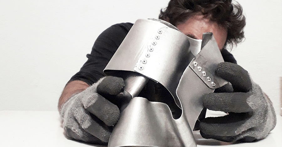 esculturas contemporaneas formas curvas Juan Carlos Nadal